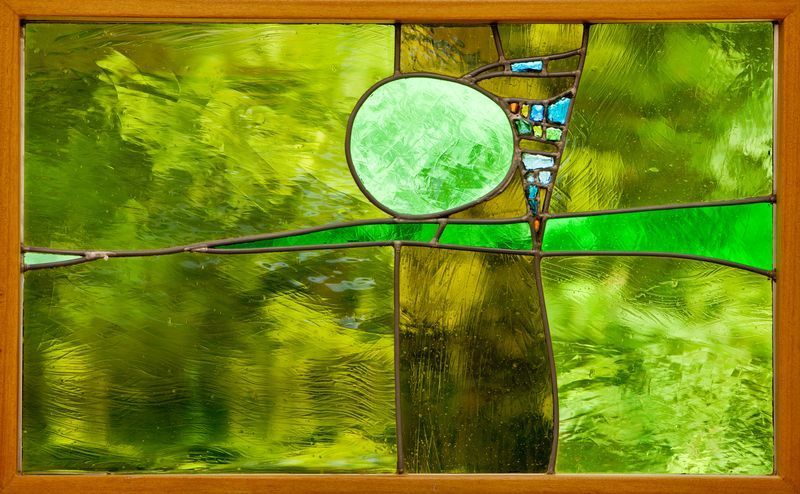 Harvest Home in Stained Glass Panel Constructions