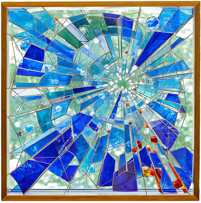 Starbirth in Stained Glass Panel Constructions